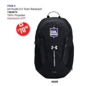 Item 05 Collège de Lévis Commandeurs Backpack 1384673 2026