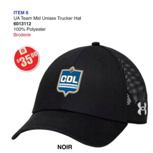 Item 06 Collège de Lévis Commandeurs Casquette 6013112 2026